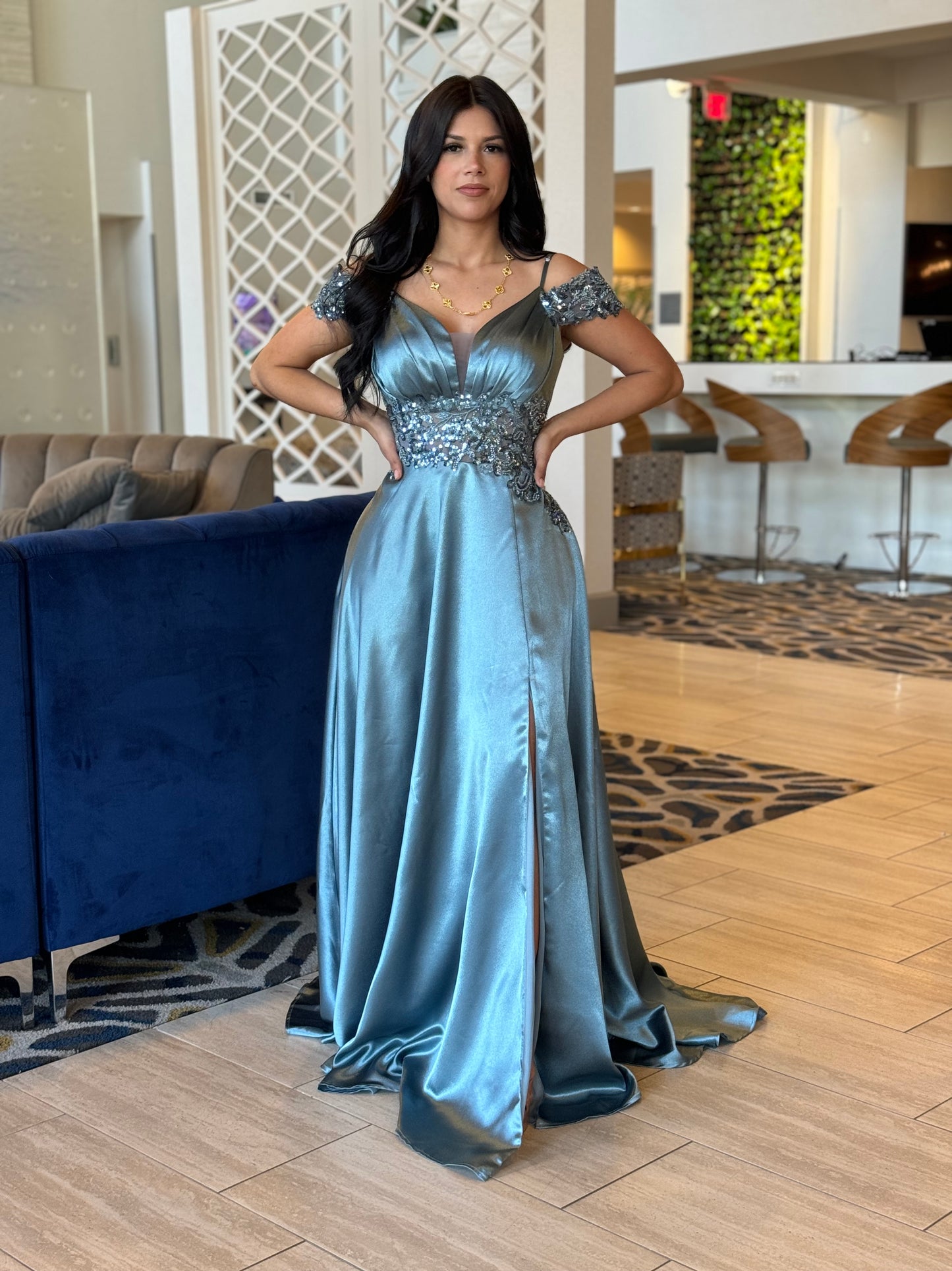 Lupita slate color