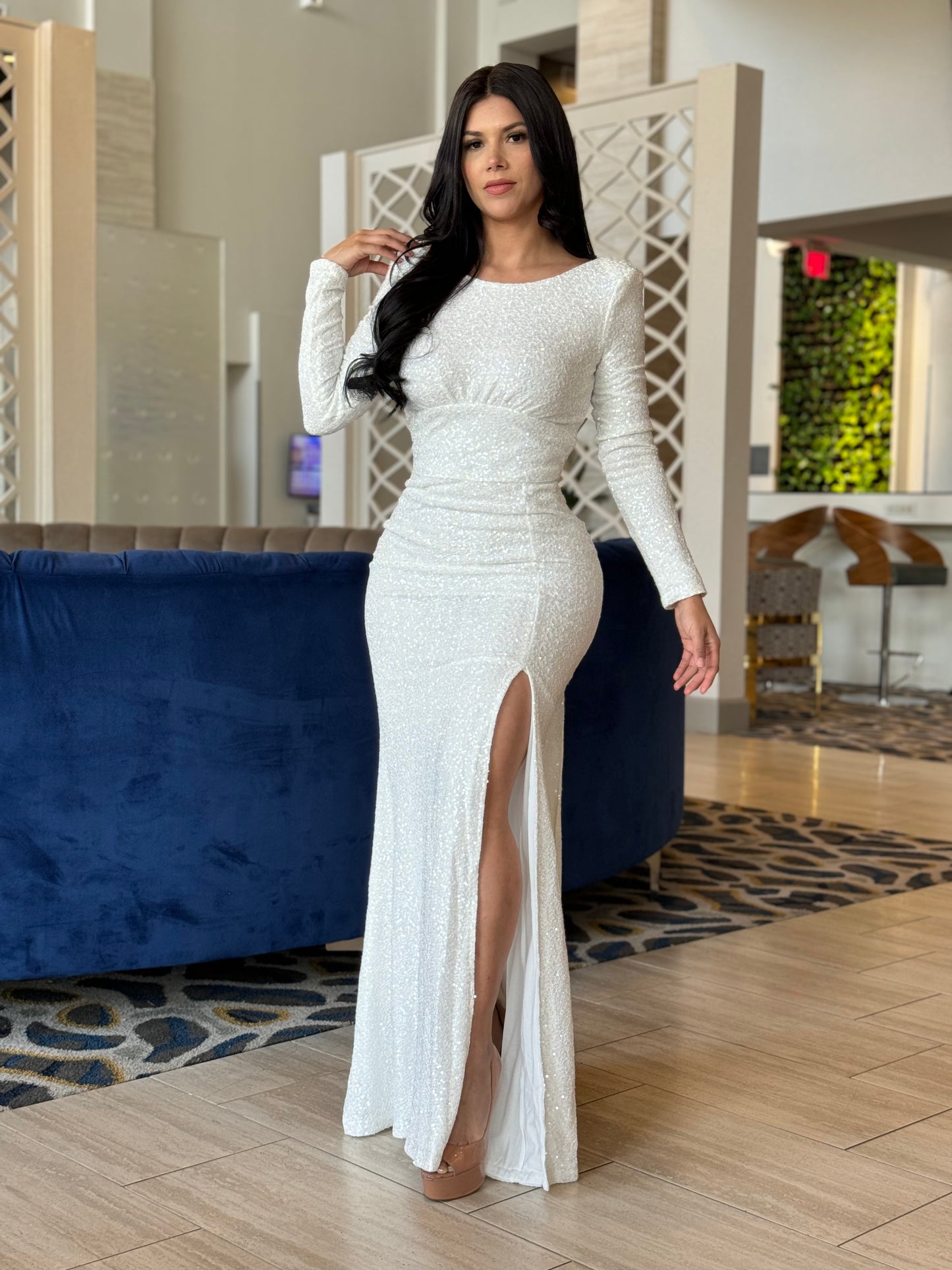 White maxi