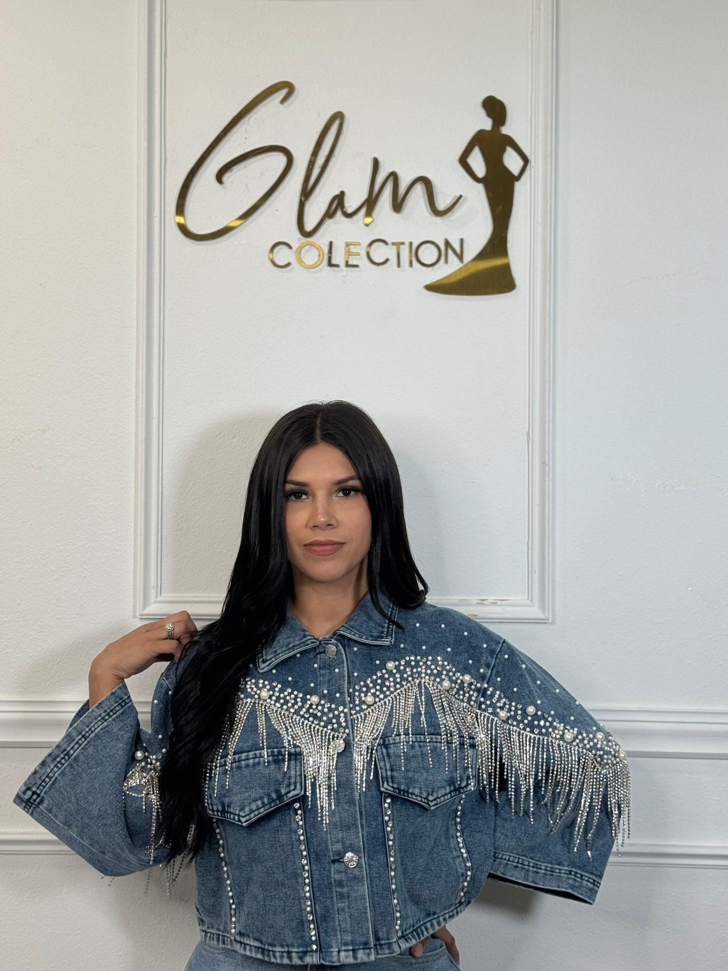 Brianna jacket Demin