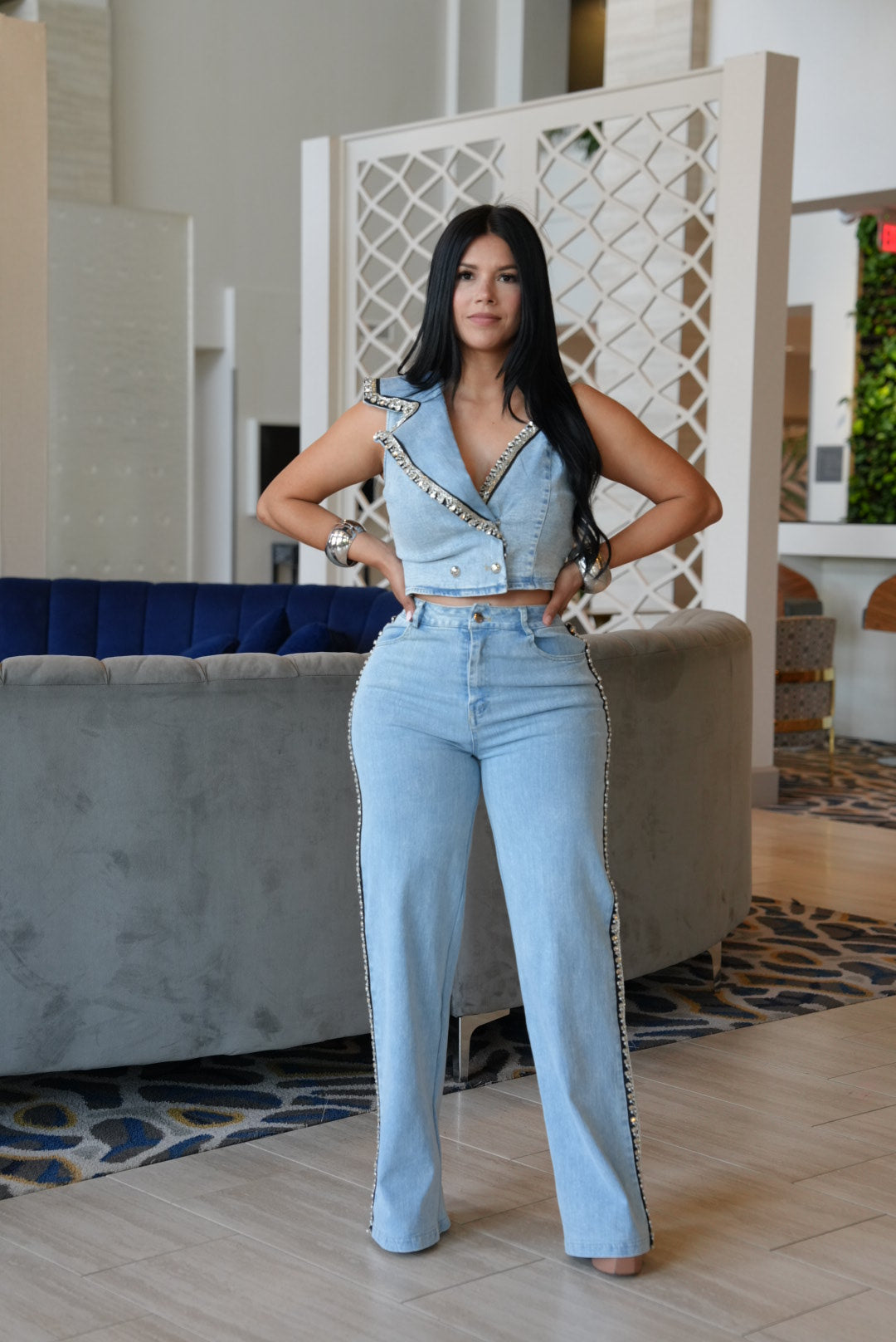 Denim set (strech)