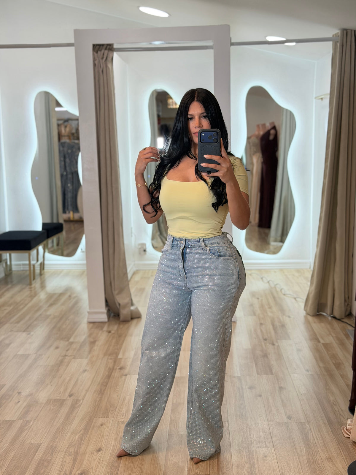 Diamante jeans
