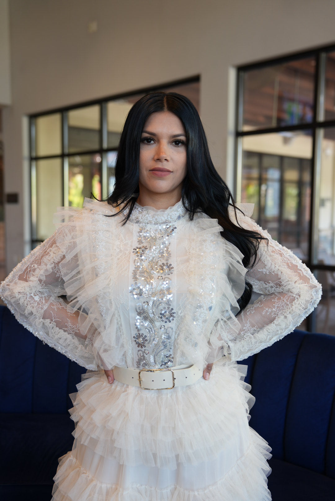 Maritta dress ivory