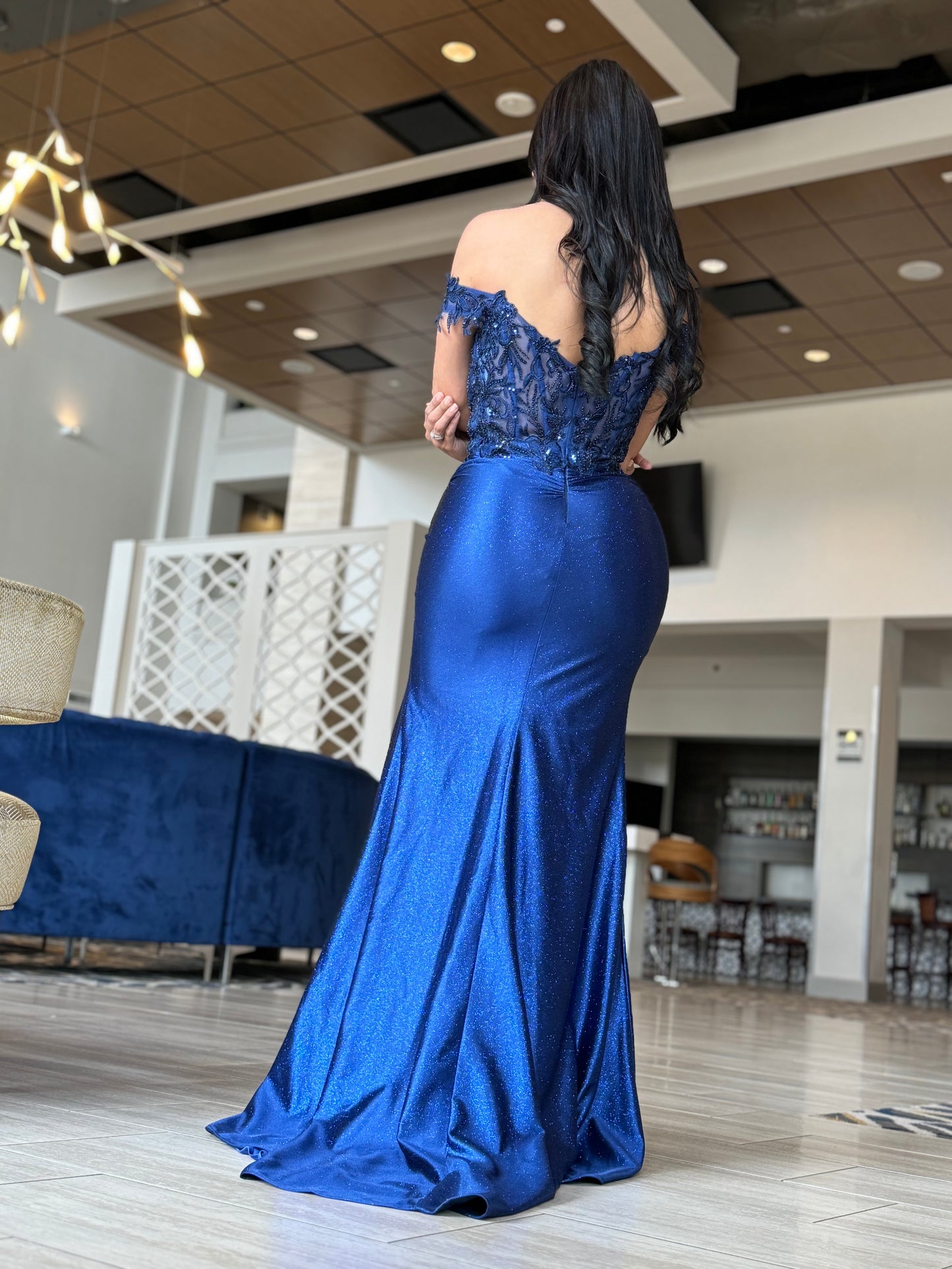 Nancy Navy maxi