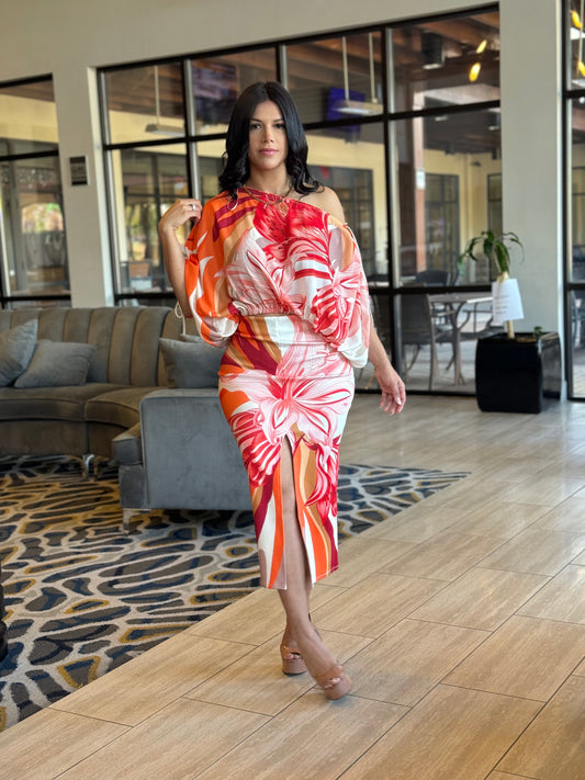 Nathaly set orange