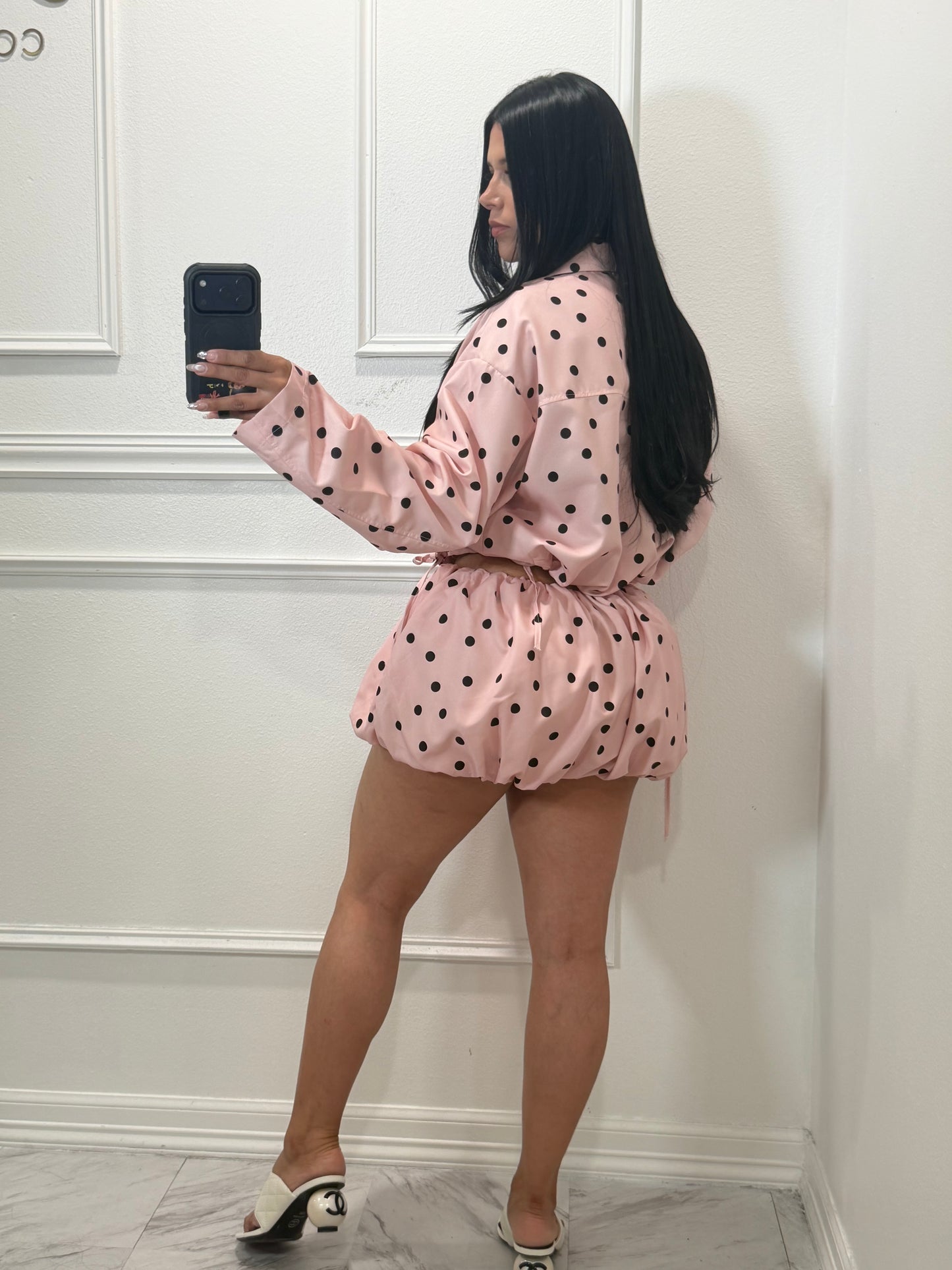 Polka dot set