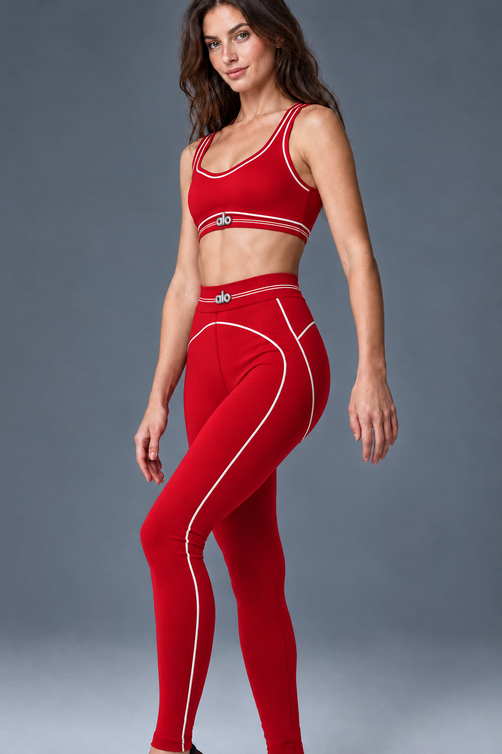 Rojo set raya