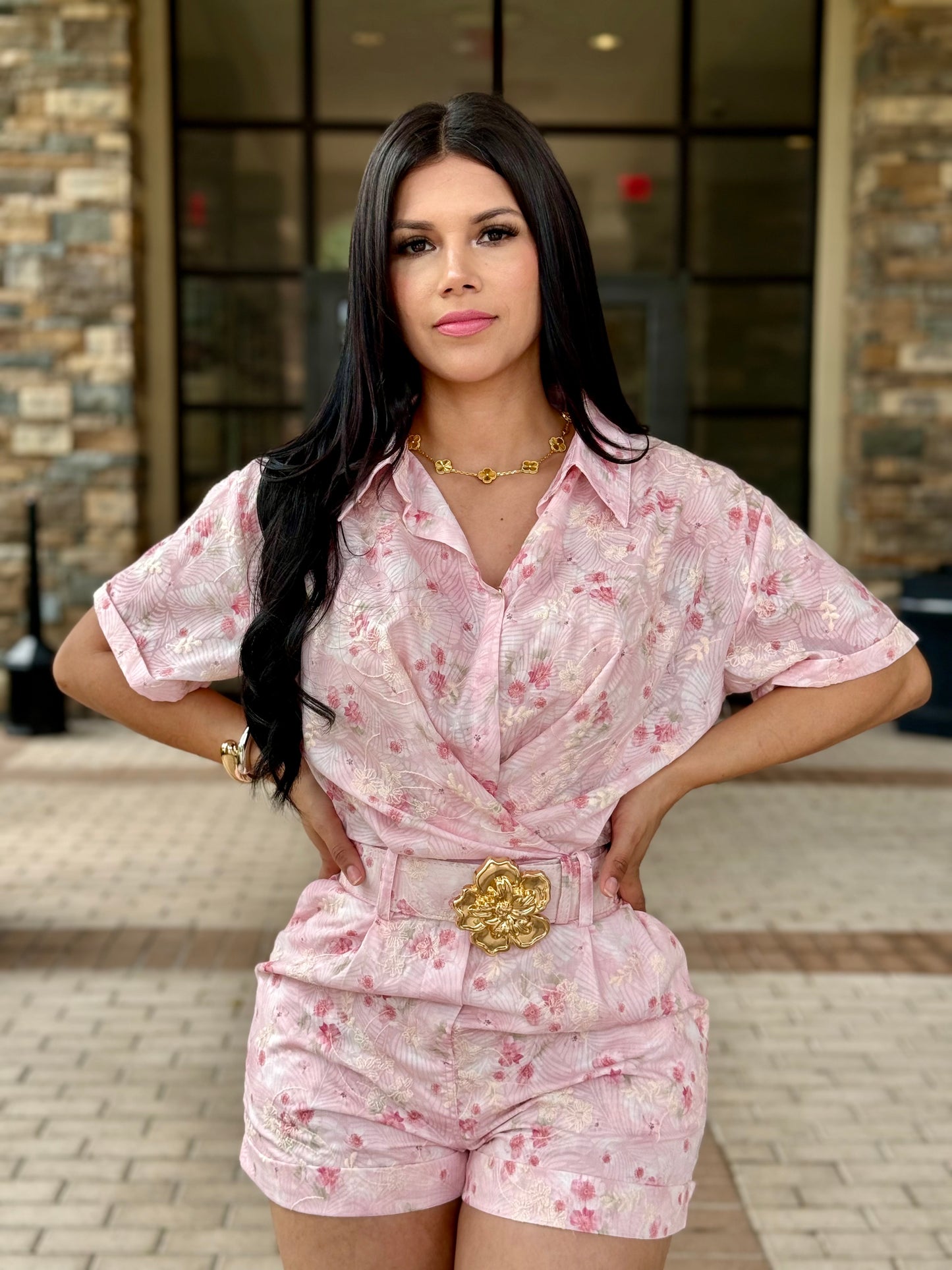 Flower romper