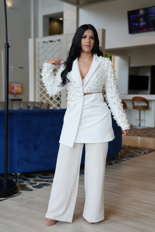 White Blazer
