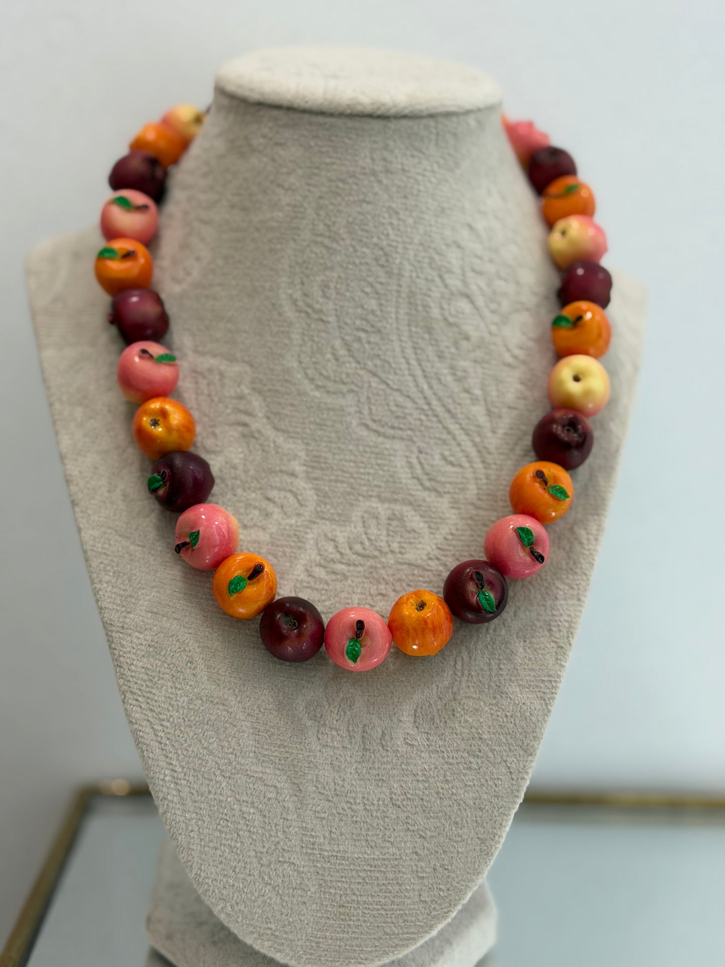 Apple necklace