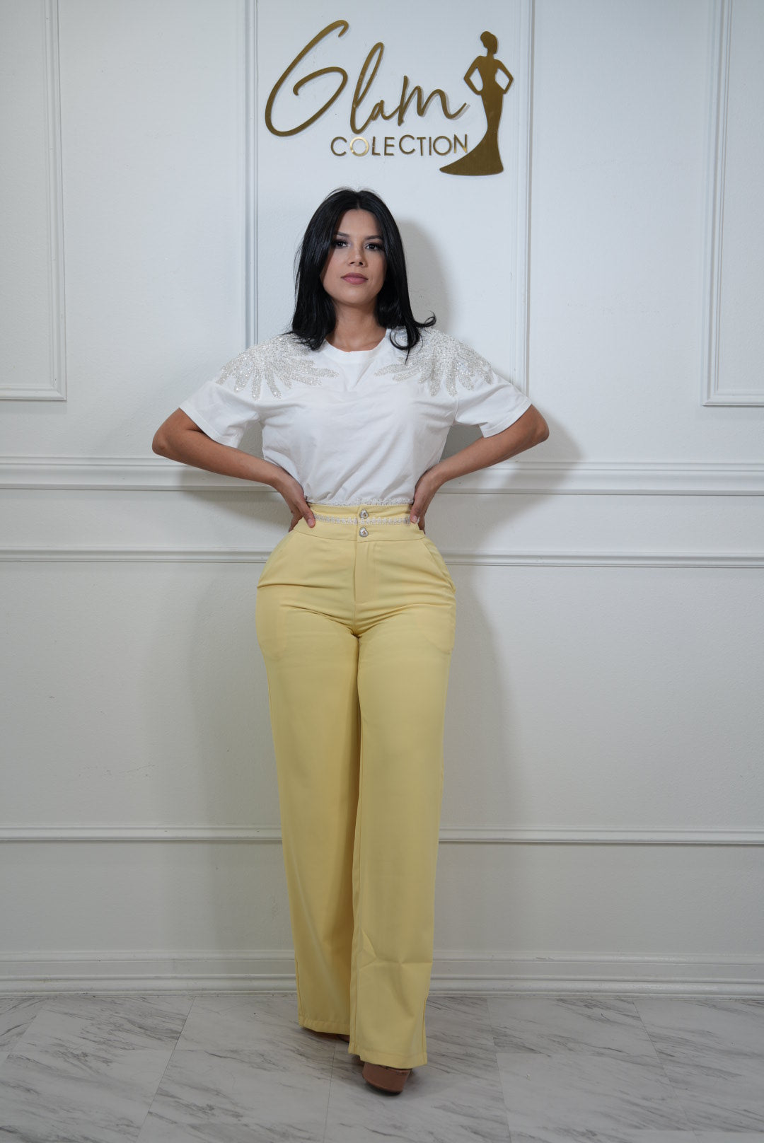 Yellow pants