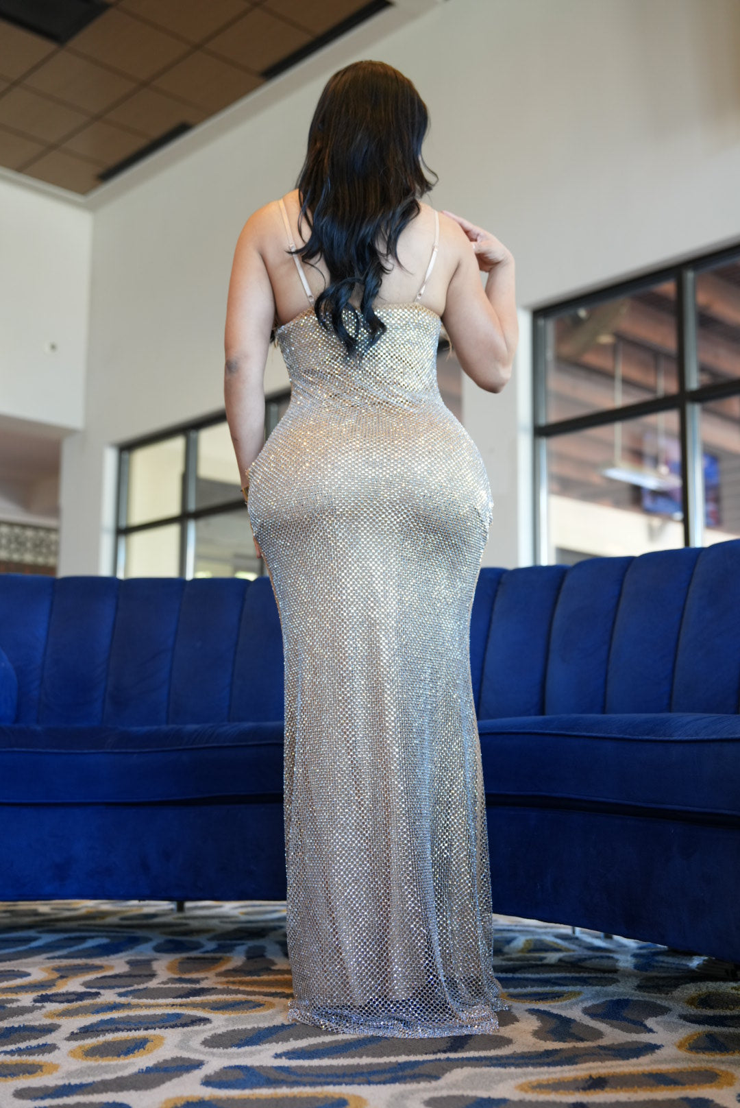 Reyna dress champagne