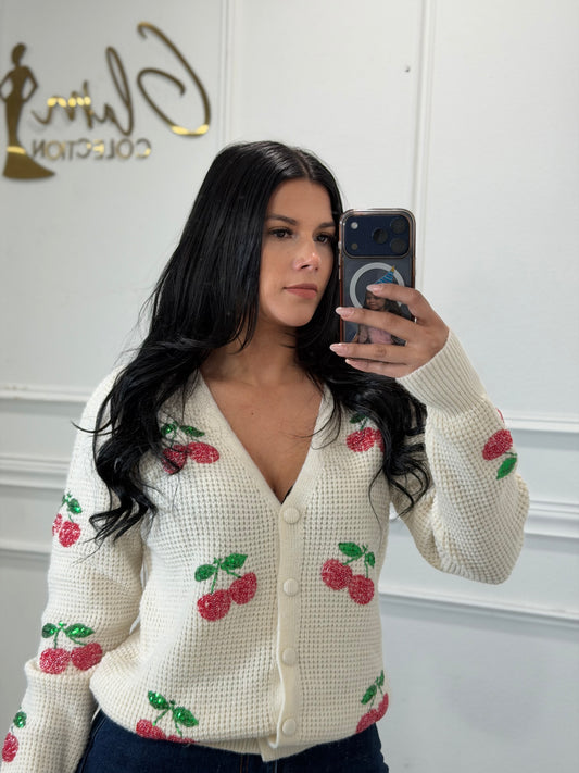 Cherry sweater