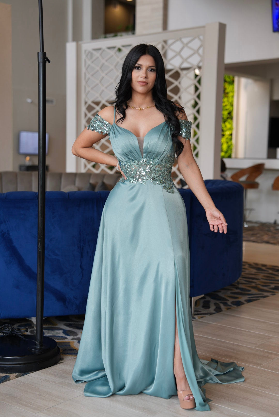 Lupita Sage maxi