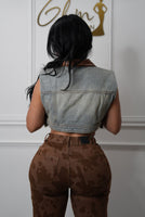 Denim vests