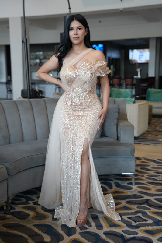 Iris couture dress