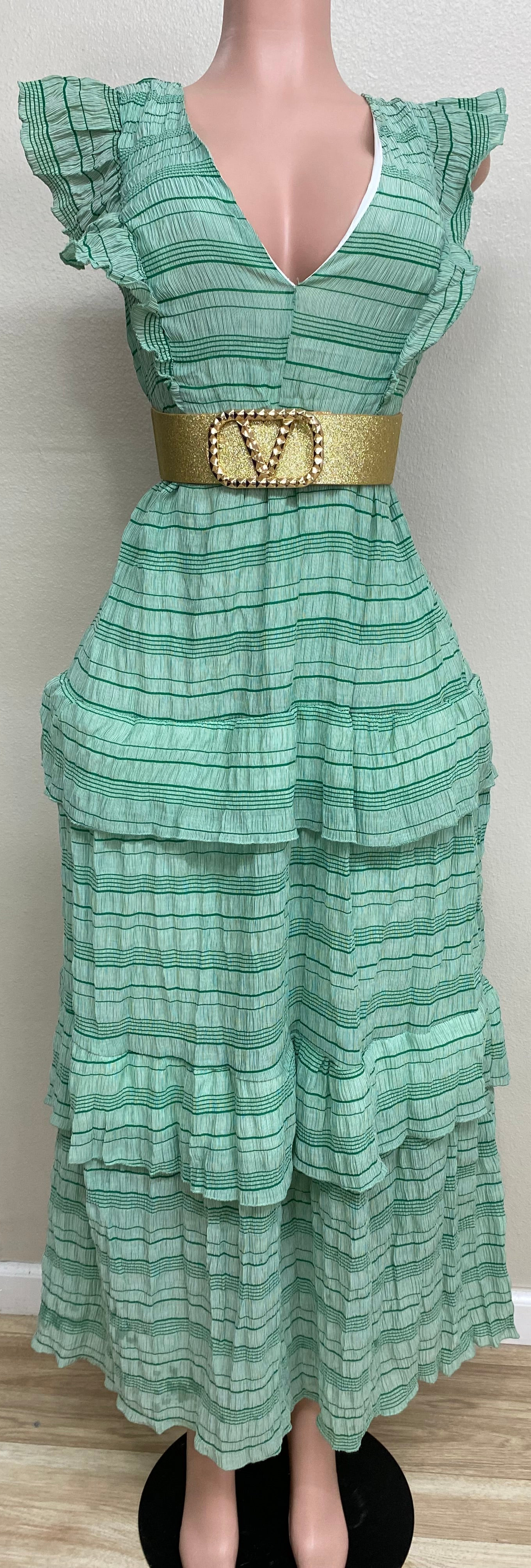 Green dress