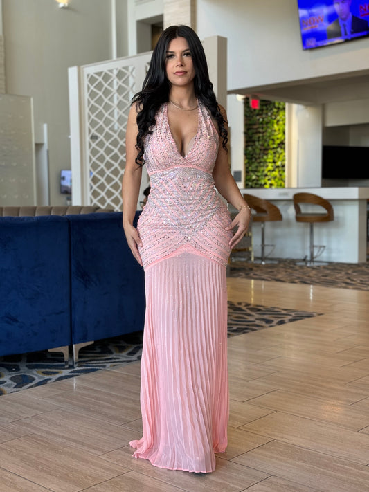 Celia pink maxi
