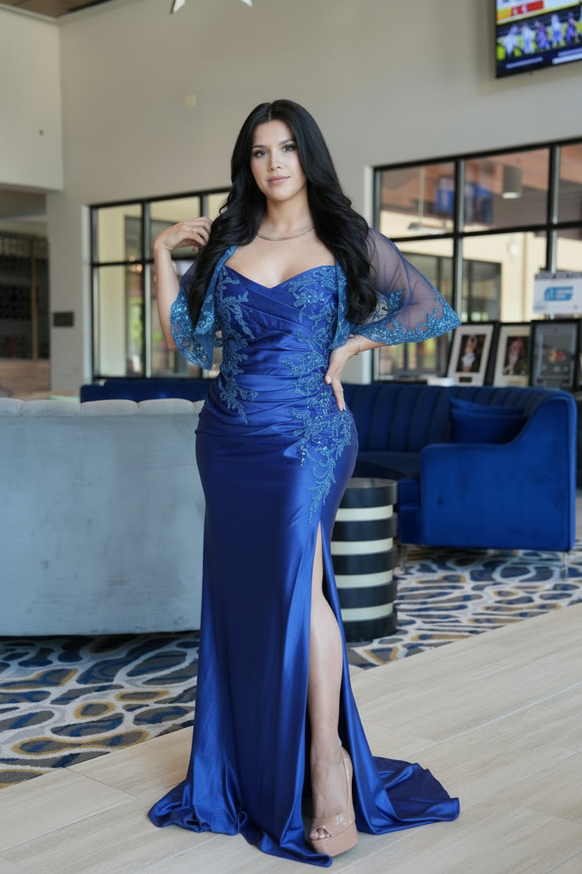 mery maxi royal blue