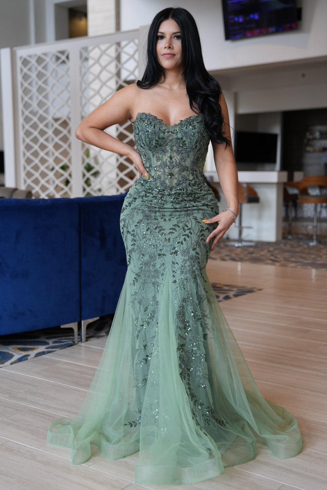 Lucia Deep olive