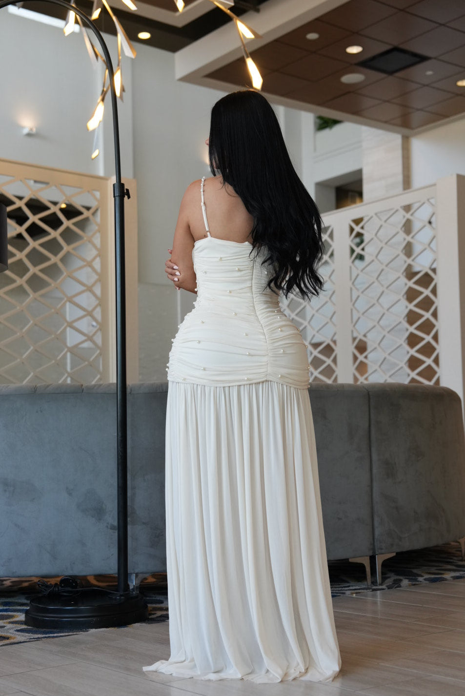 Paula maxi ivory