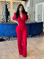 Lee red  jumpsuit