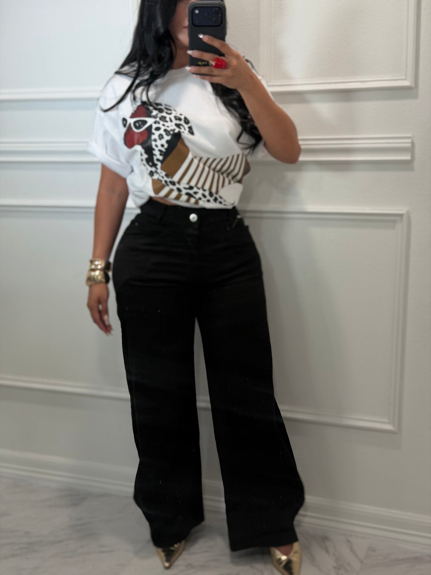Black mom jeans
