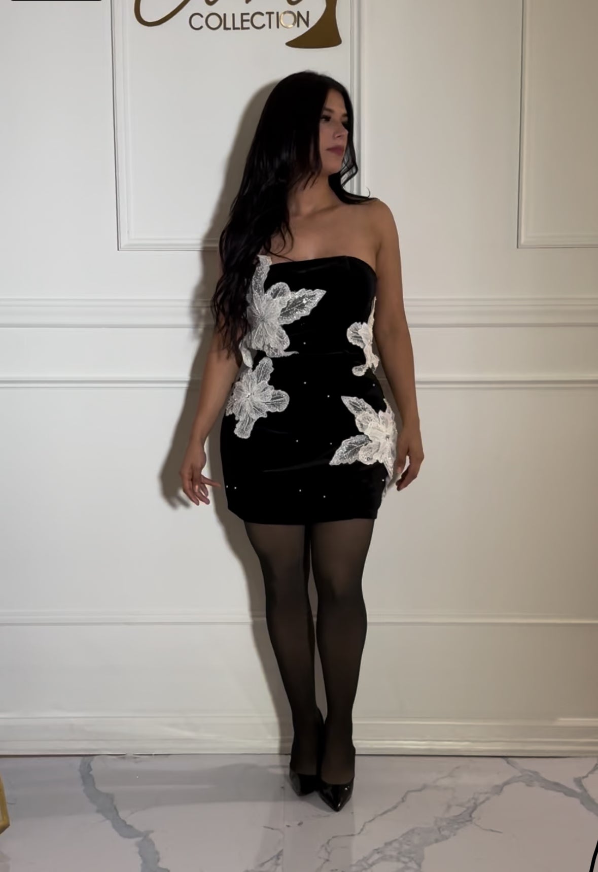 Noche buena dress