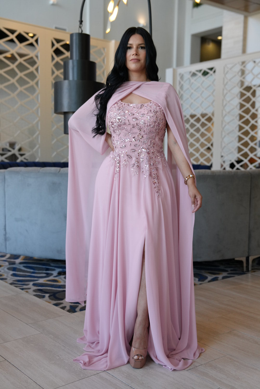 Queen dress Pink