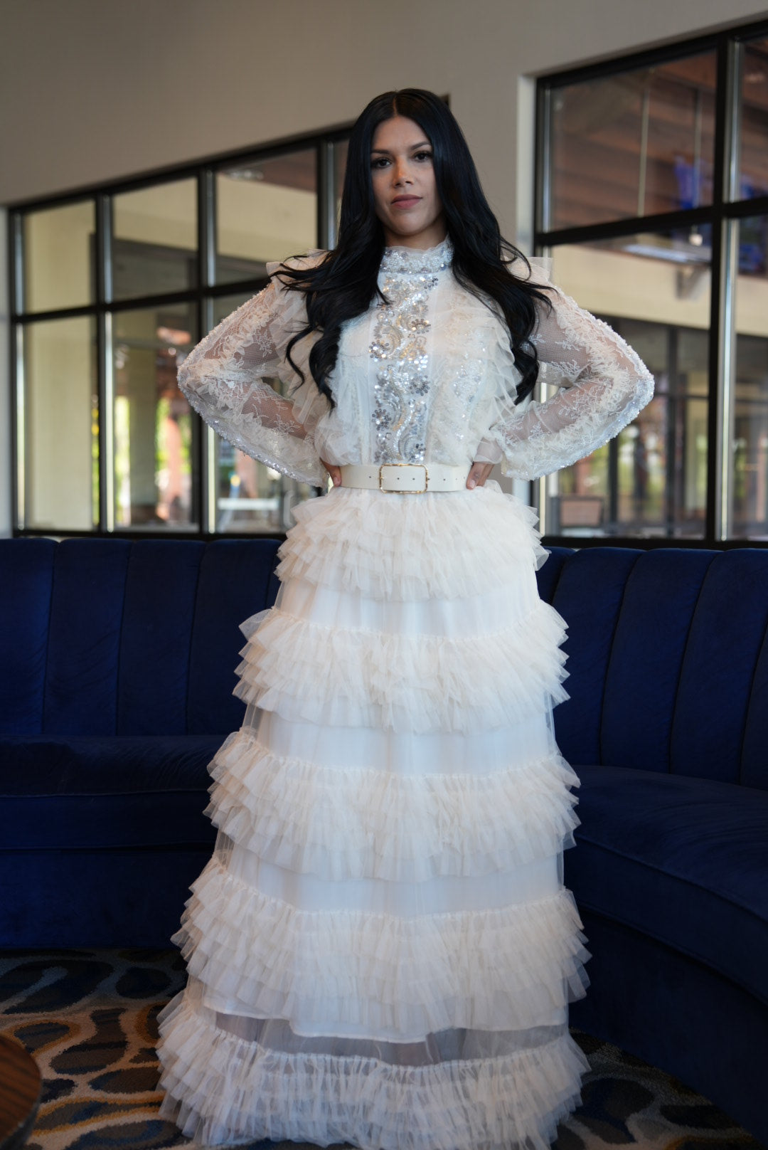 Maritta dress ivory