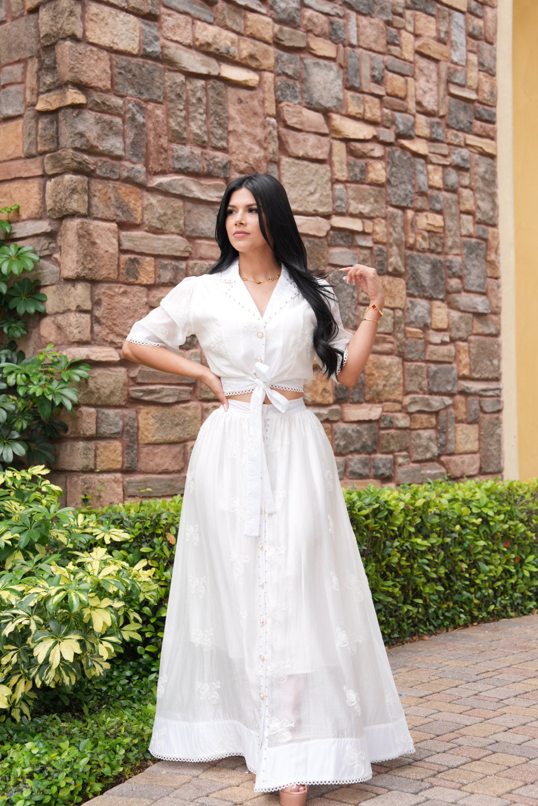 Blanca white set