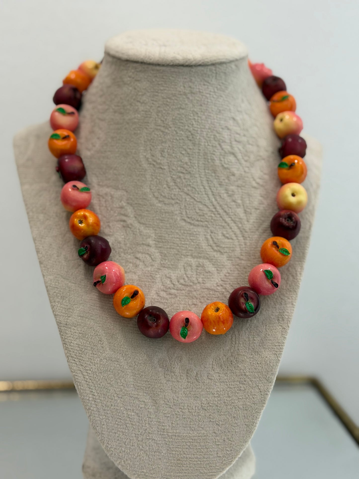 Apple necklace