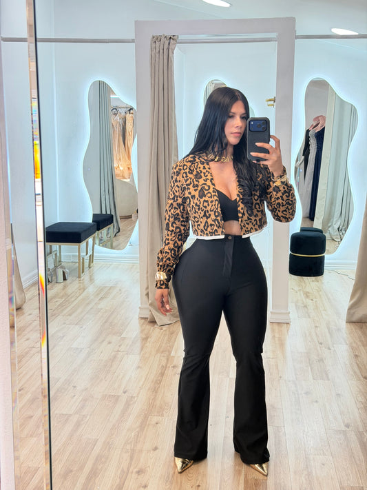 Black leggings reductor