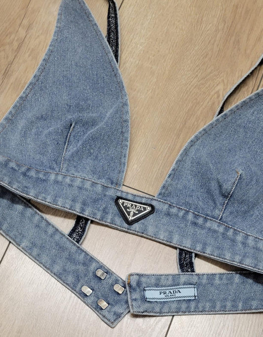 Denim top