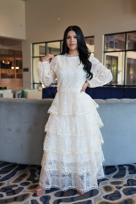 Alina dress ivory