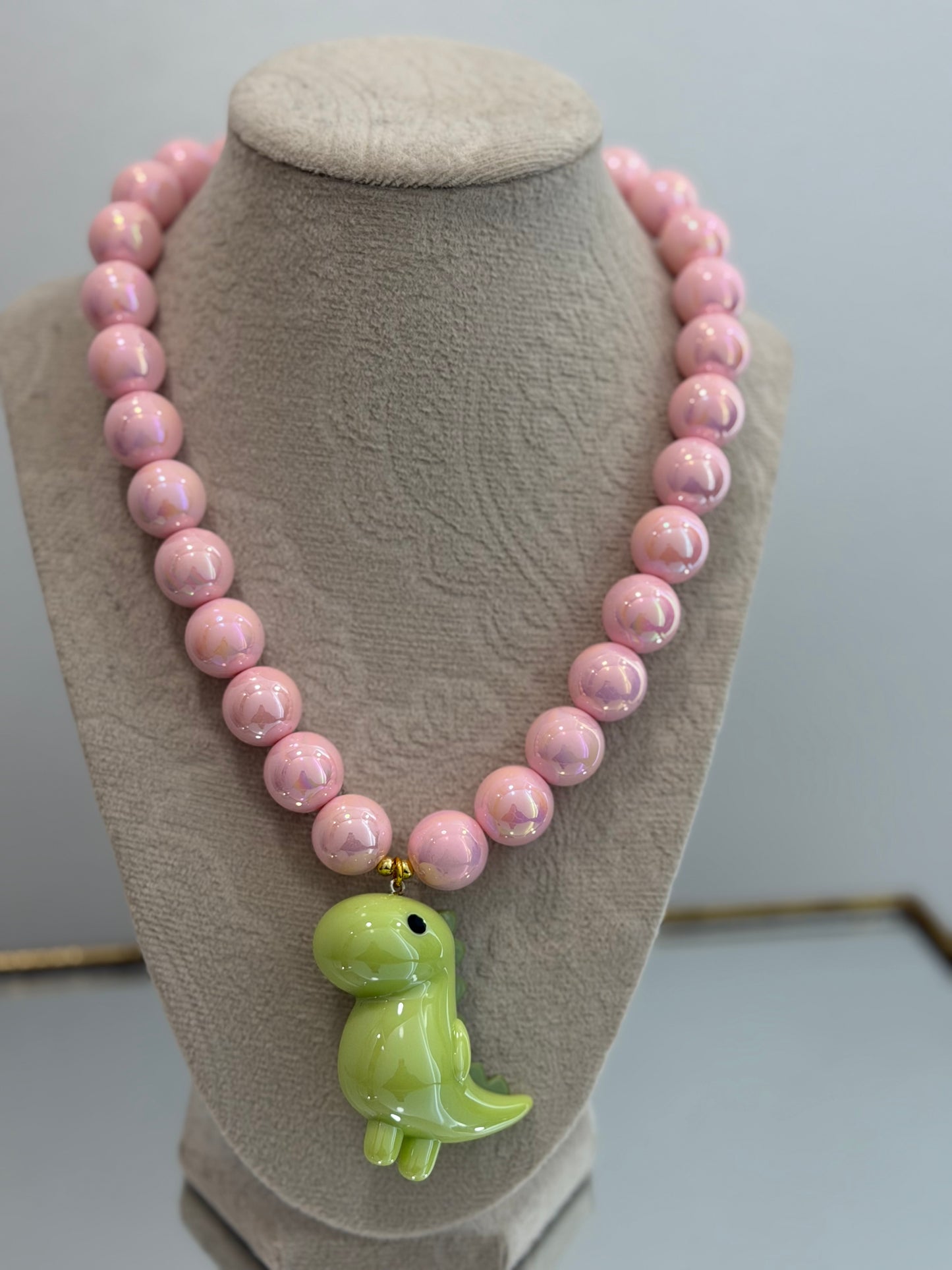 Dinosaur necklace