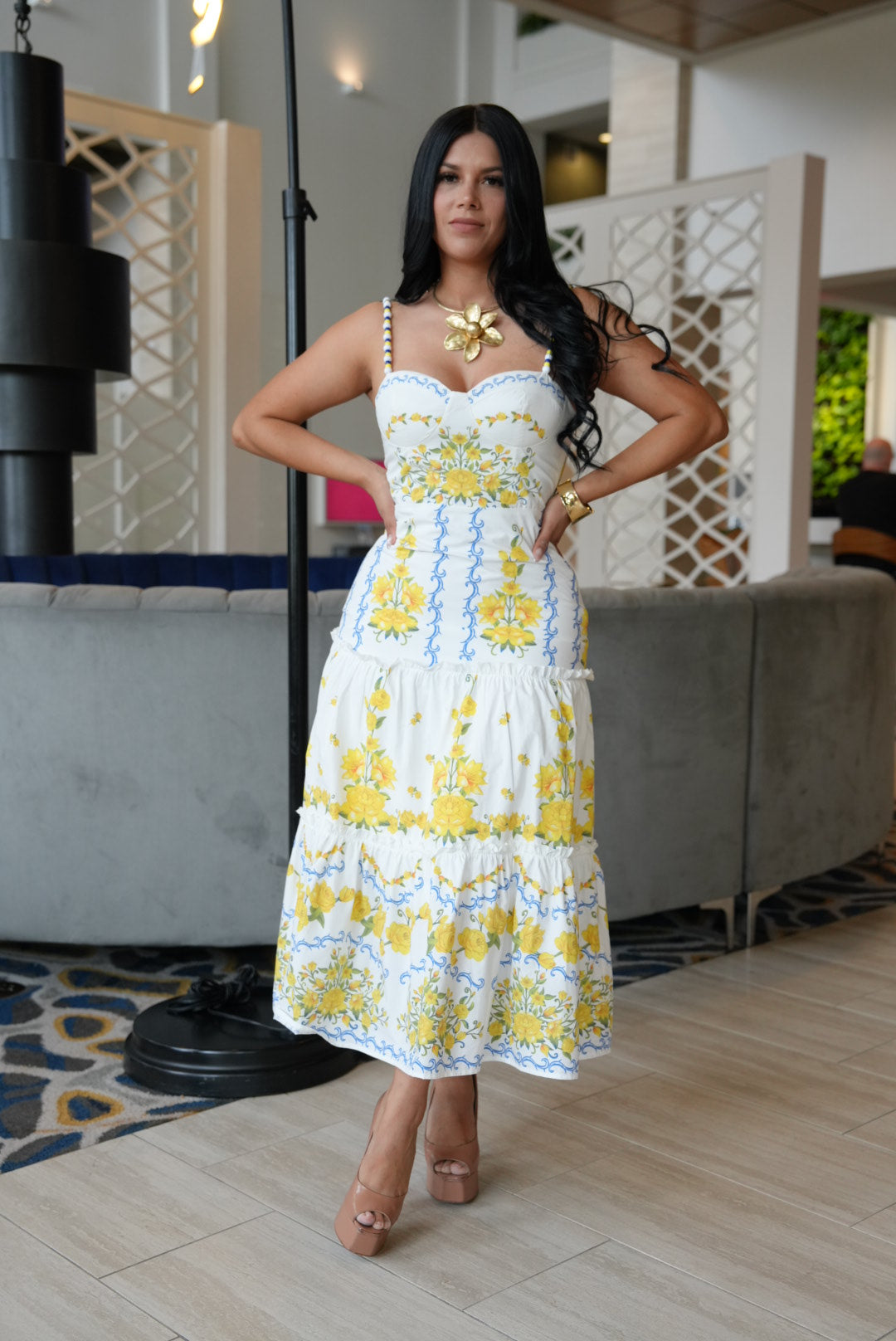 Vida maxi dress