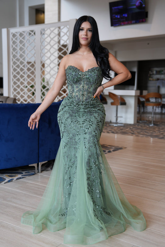Lucia Deep olive