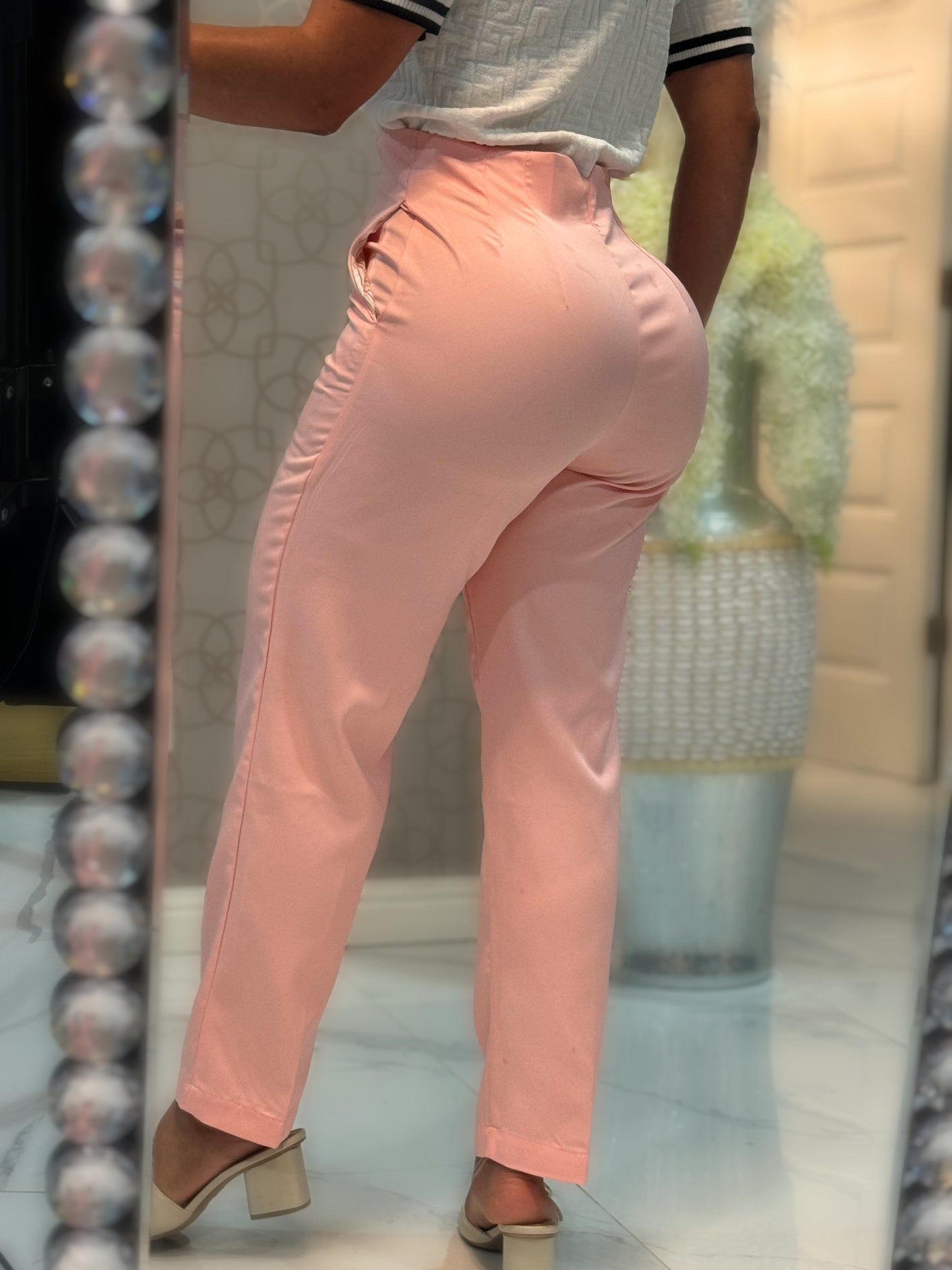 Peach pants