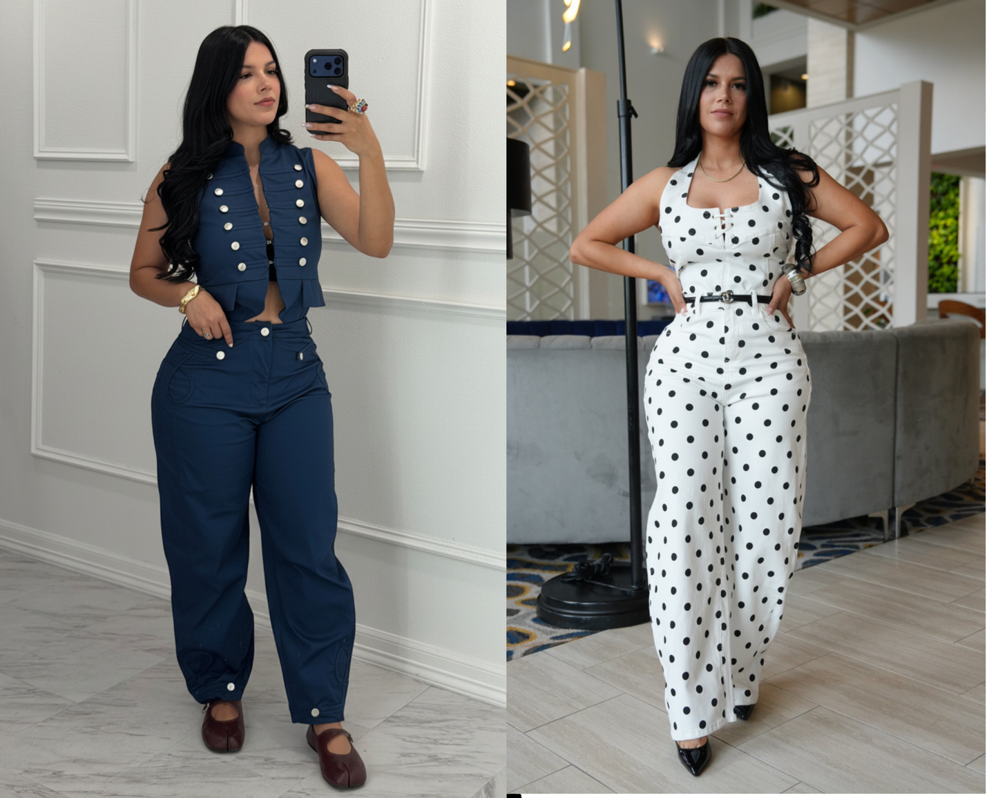 trending 2 piece sets (belt not included )