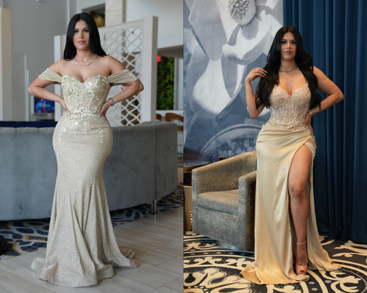 champagne dresses