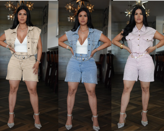 Dimond short set