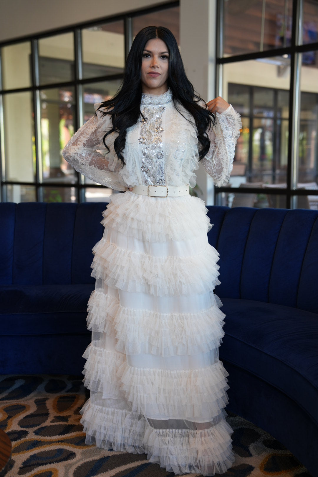 Maritta dress ivory