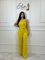 Lime jumpsuit