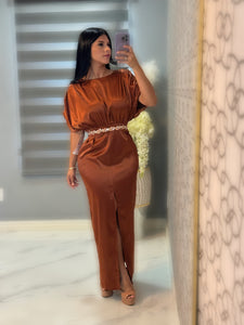 Copper  dress