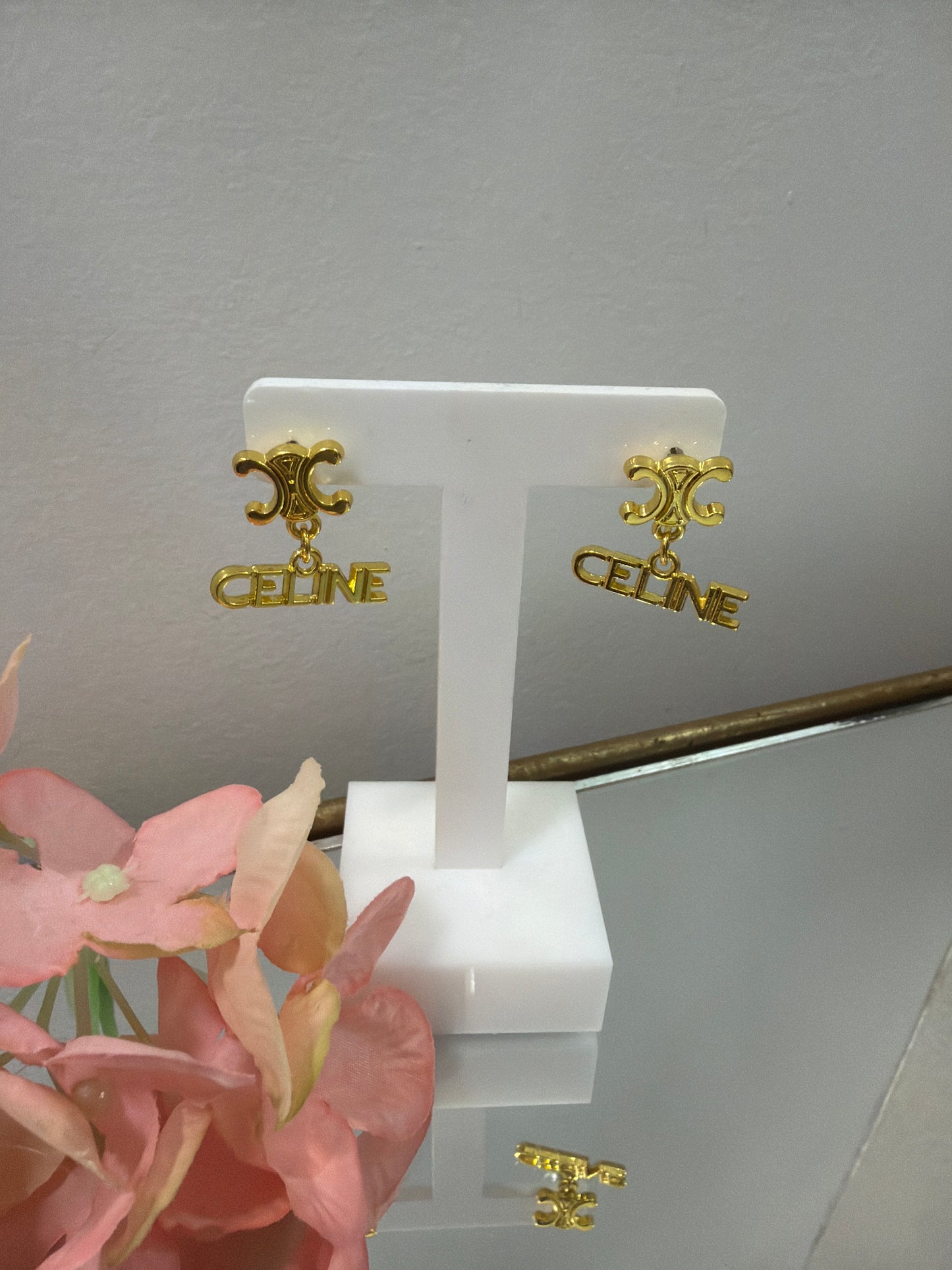 Gold clip & brooch