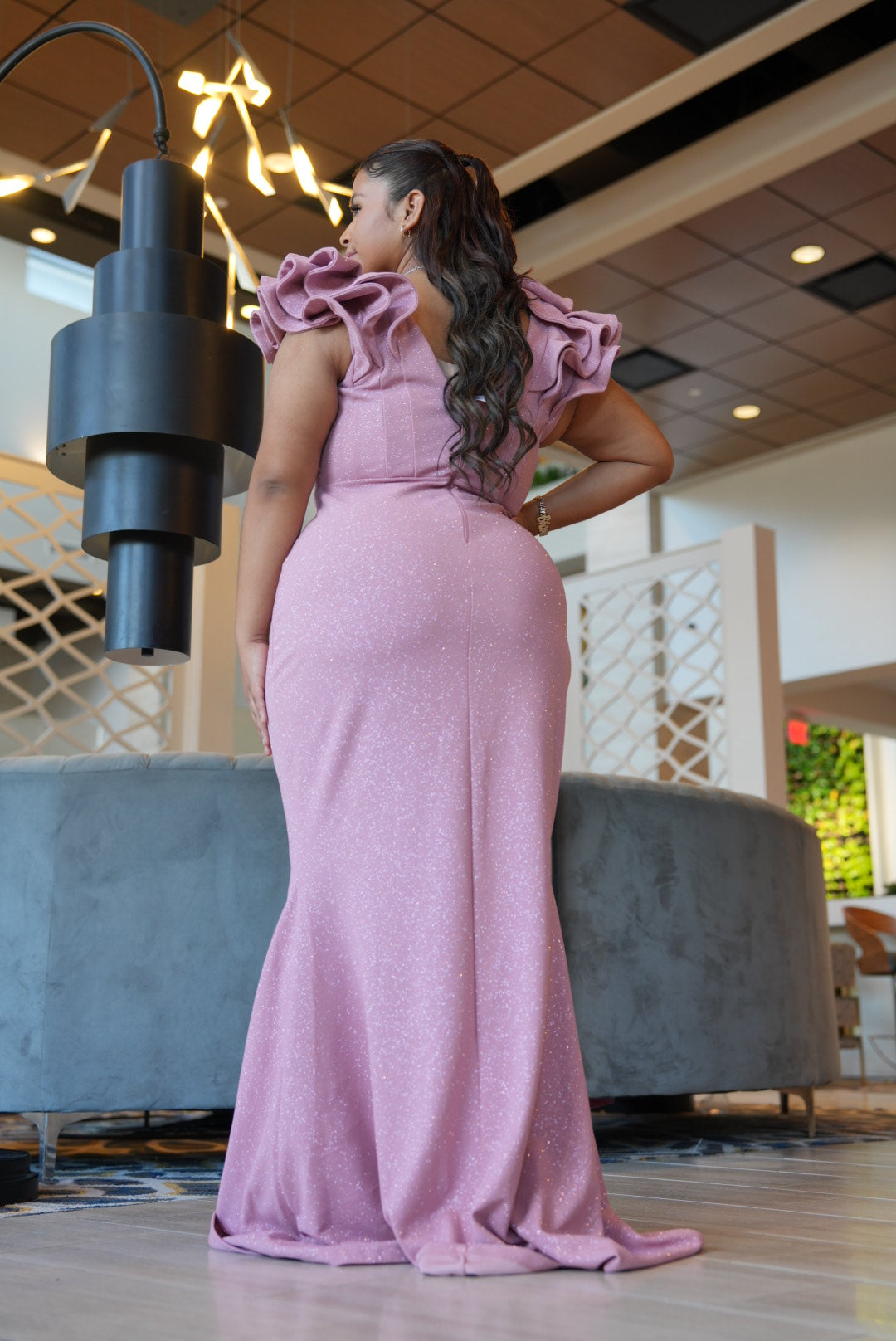 Pink dress