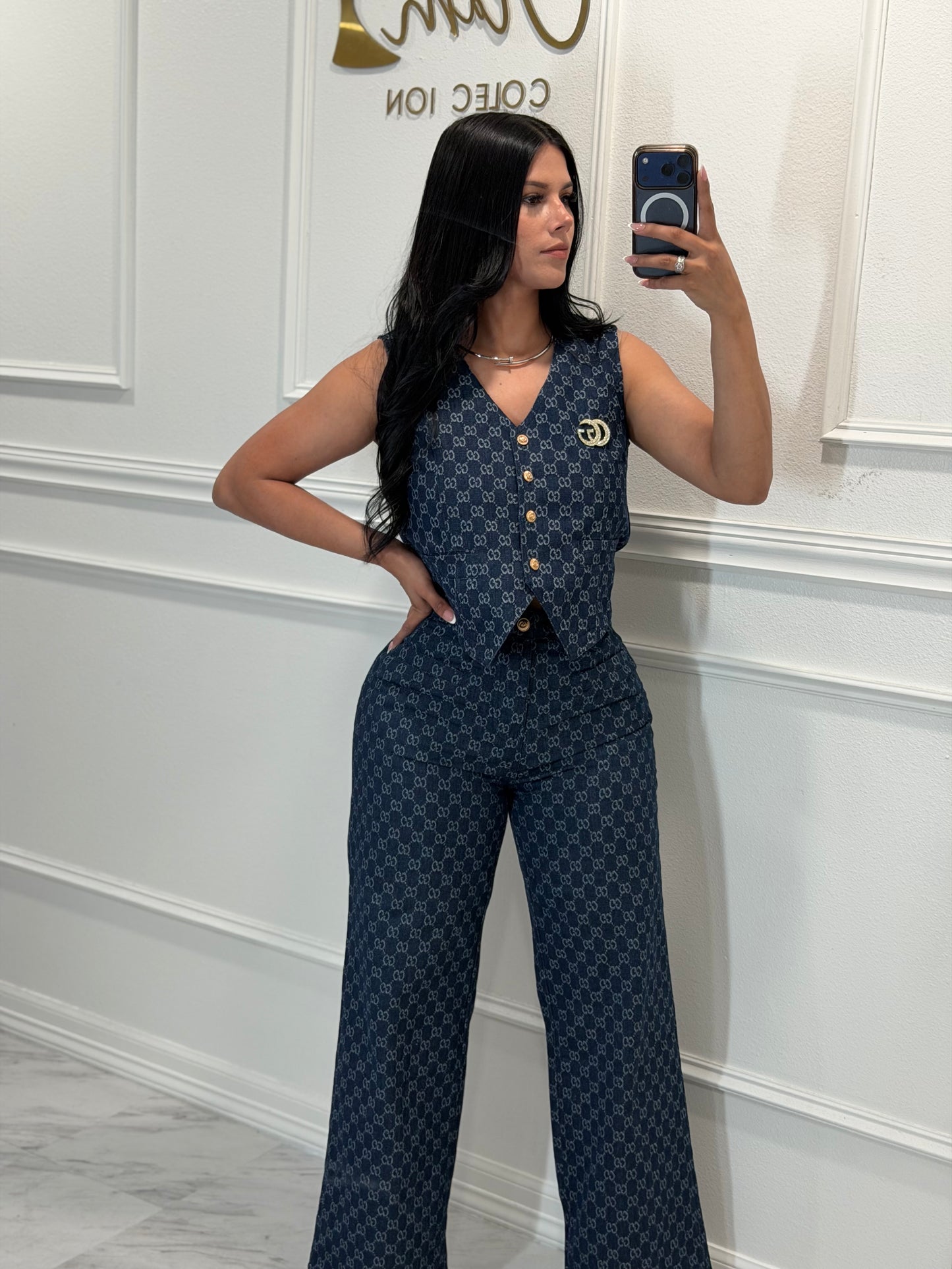 G denim set