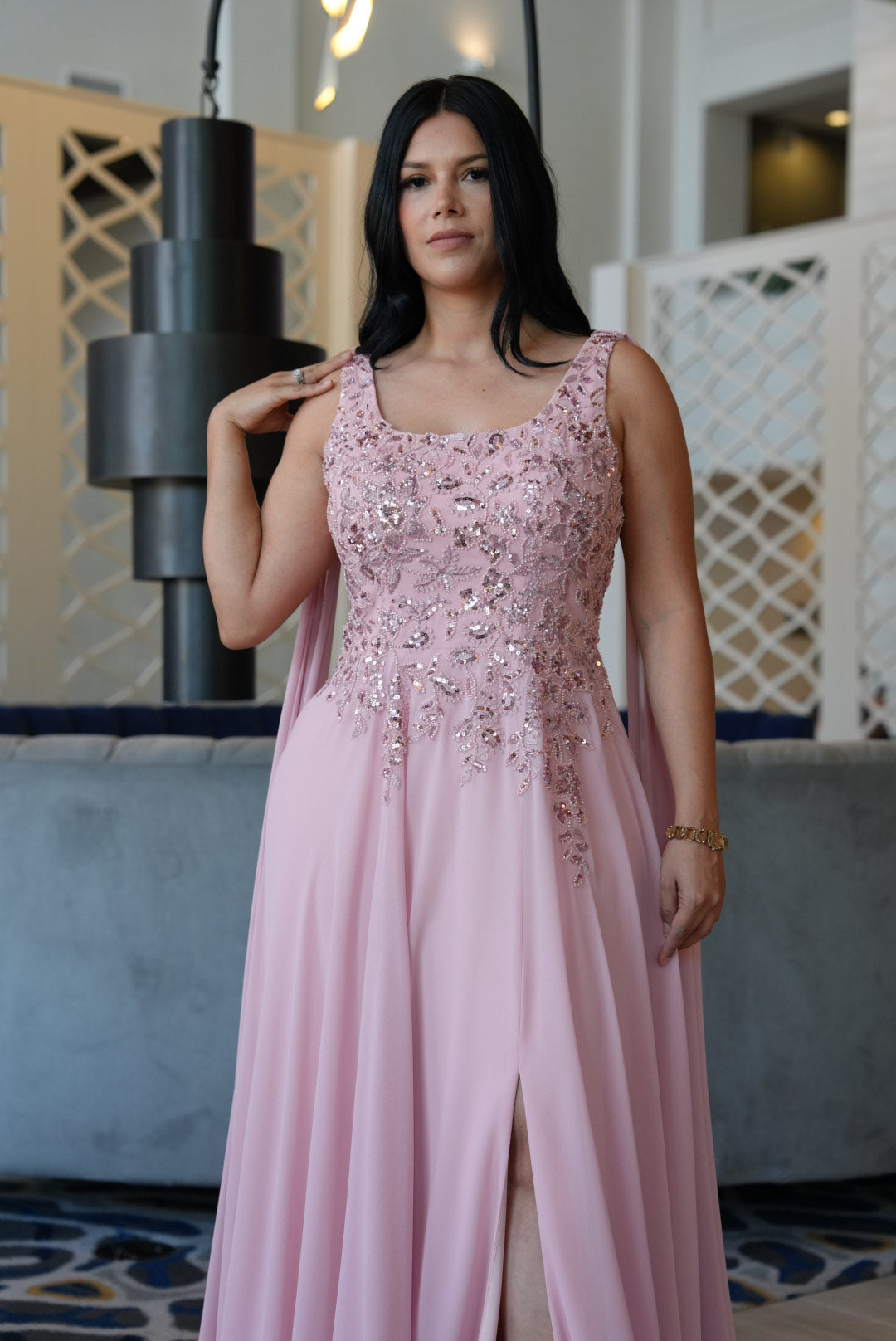 Queen dress Pink