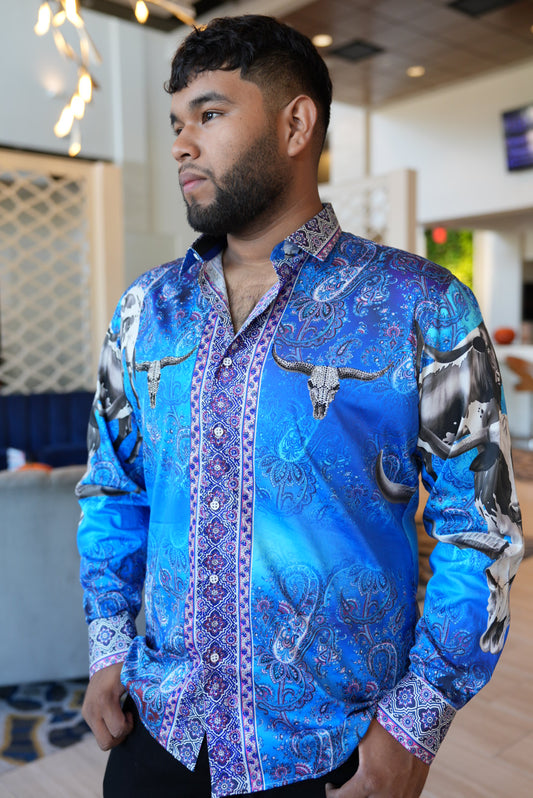 El toro rhinestone shirt