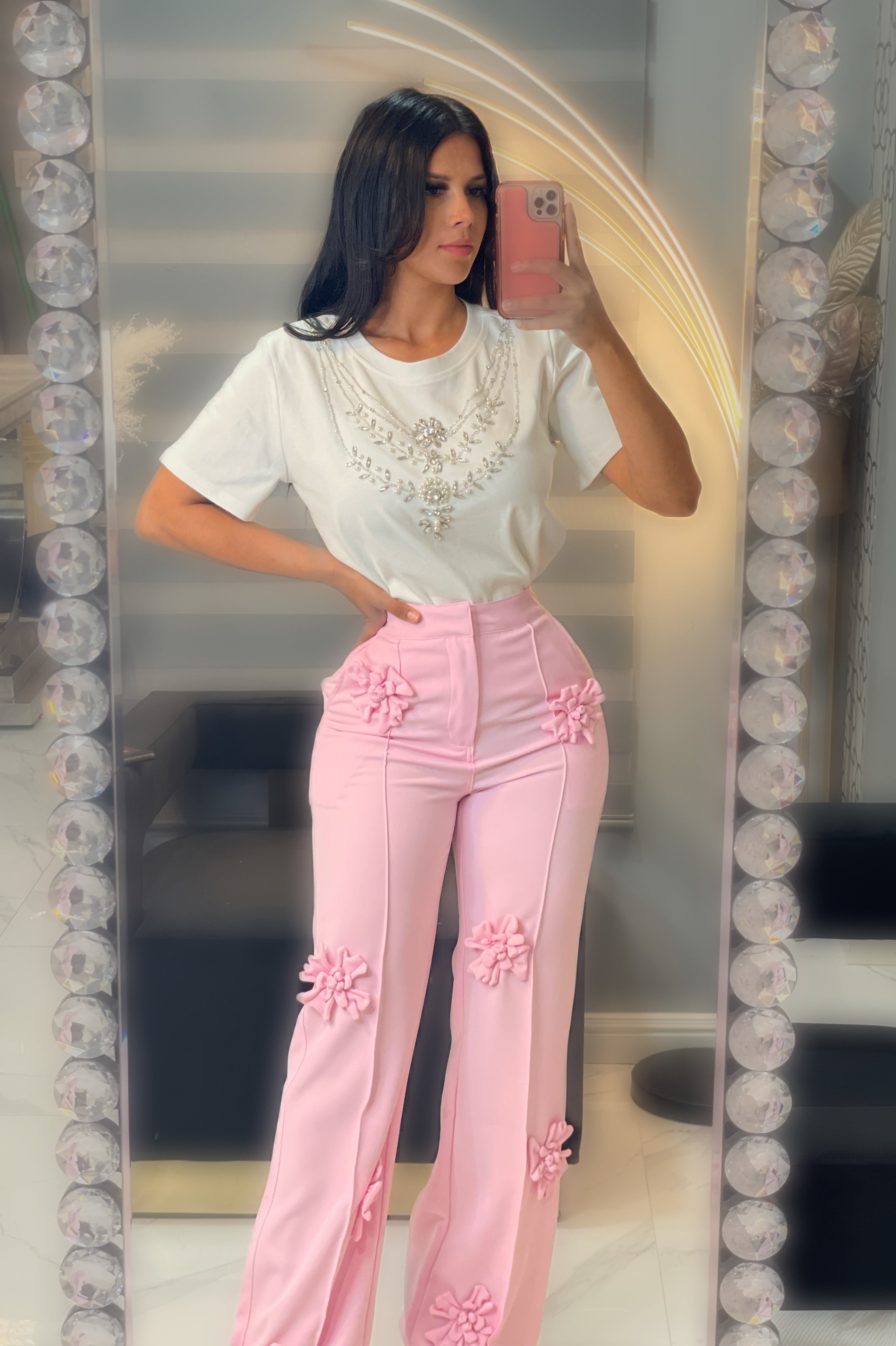 Pink pants